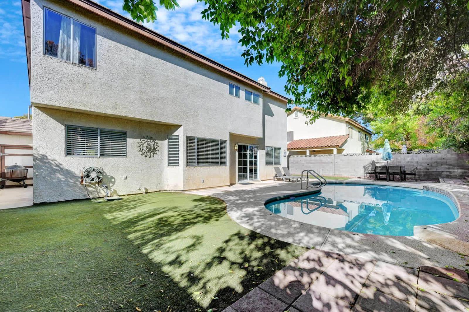 Bright Fun Spacious Home With Pool Las Vegas Bagian luar foto